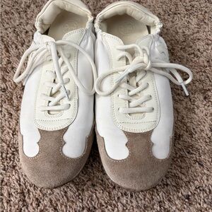 Tory Burch double T Trainer Sneakers Sz 9